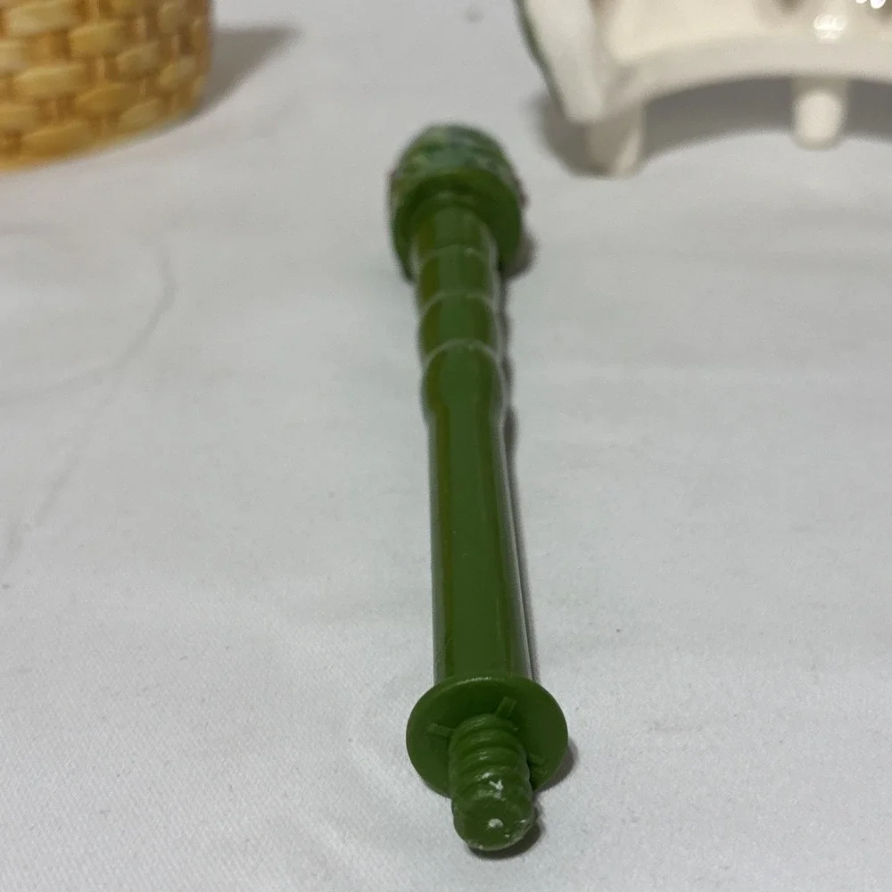 VTG 1998 Bathelle Christmas Toilet Brush Holder & Brush Ceramic Holiday‎ New